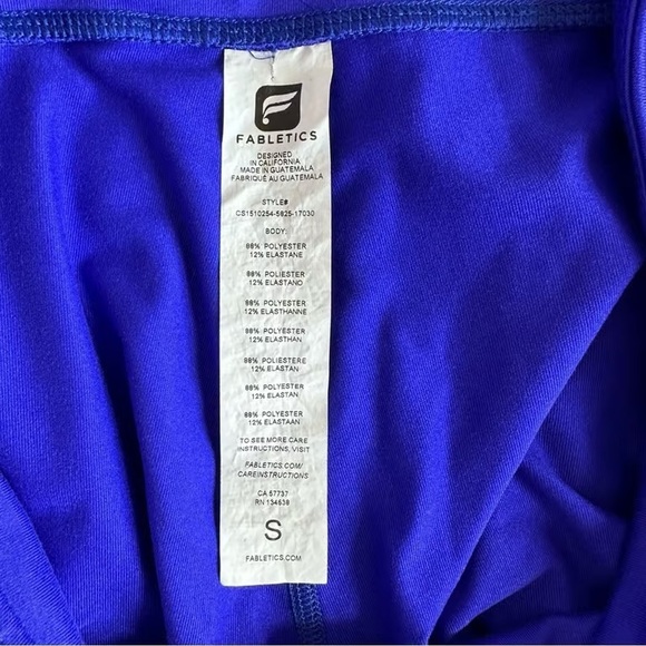 Fabletics Blue Leggings - Picture 3 of 3